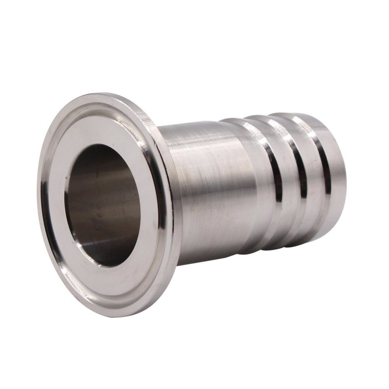 DERNORD 1.5" Tri Clamp to 1.25" Hose Barbed Adapter SUS304 Sanitary Hose Pipe Fitting (1.25 Inch Barb Hose) - Image 3